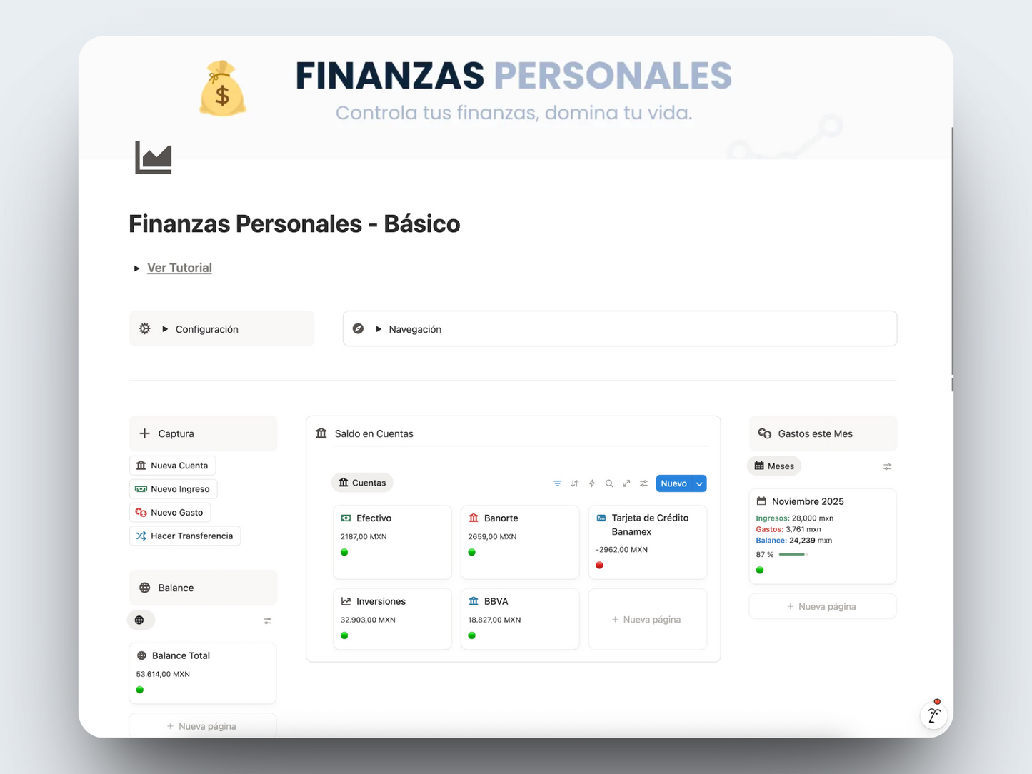 Finanzas Personales - Básico